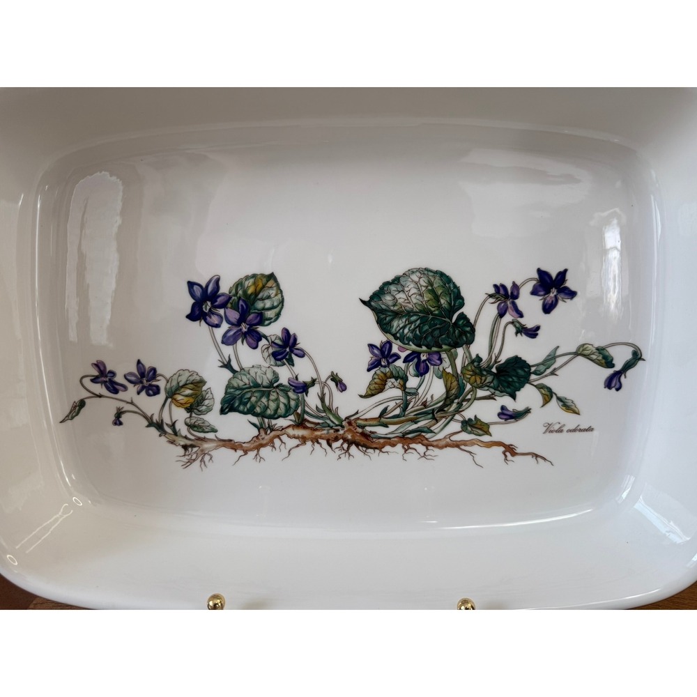 Vintage Villeroy & Boch Botanica Vilbofour Large Oven Table Baking Dish Unused - Picture 9 of 11